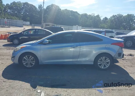 2013 Hyundai Elantra Coupe Se from USA, damaged, VIN KMHDH6AE8DU003276